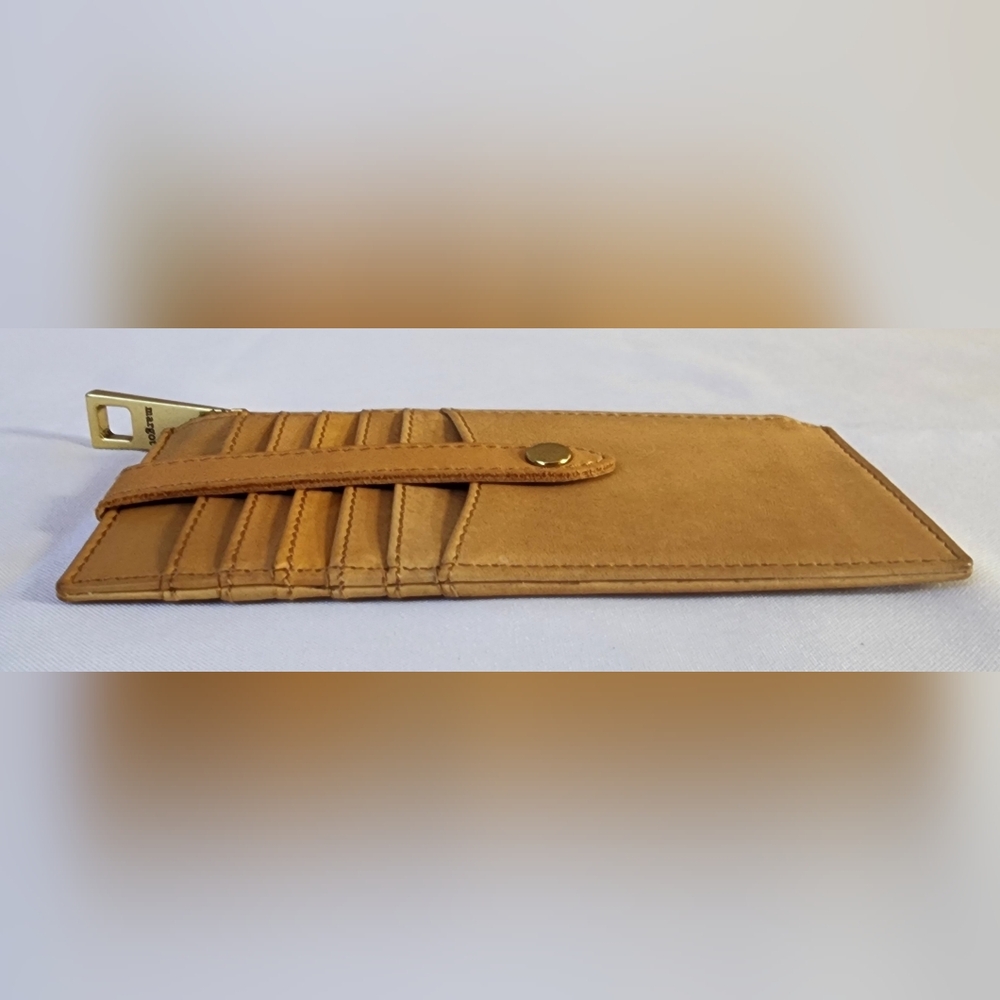 Margot New York Leather Card Case Wallet 12 Card Slot - Picture 8 of 13
